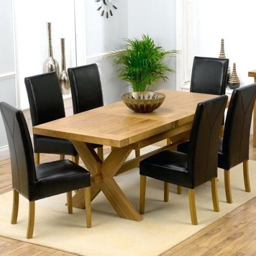 Round Oak Extendable Dining Tables And Chairs (Photo 14 of 20)
