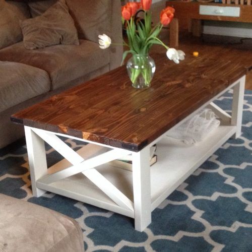 Rustic Espresso Wood Coffee Tables (Photo 8 of 20)