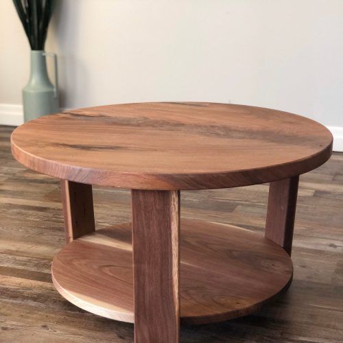 Rustic Round Coffee Tables (Photo 2 of 20)