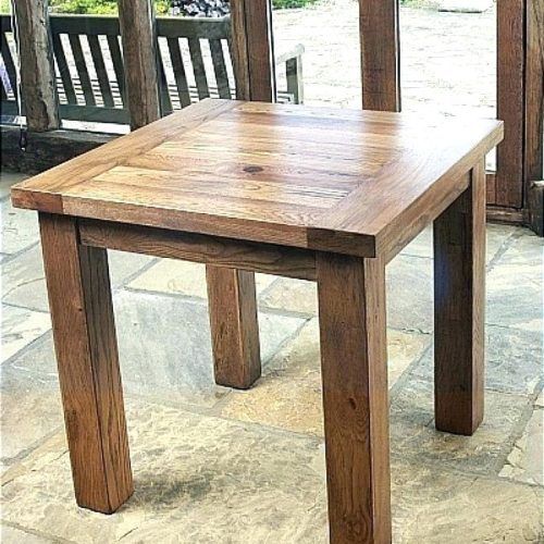 Square Oak Dining Tables (Photo 14 of 20)
