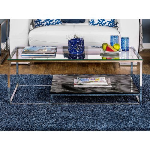 Strick & Bolton Florence Chrome Coffee Tables (Photo 4 of 20)