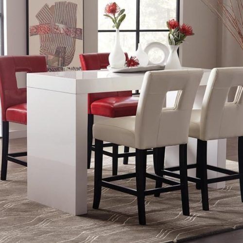 White Counter Height Dining Tables (Photo 15 of 20)