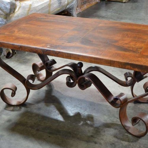 Wrought Iron Coffee Tables (Photo 4 of 20)