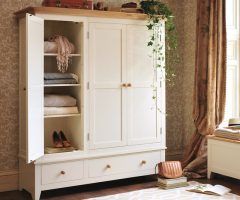 20 Best Collection of Painted Triple Wardrobes