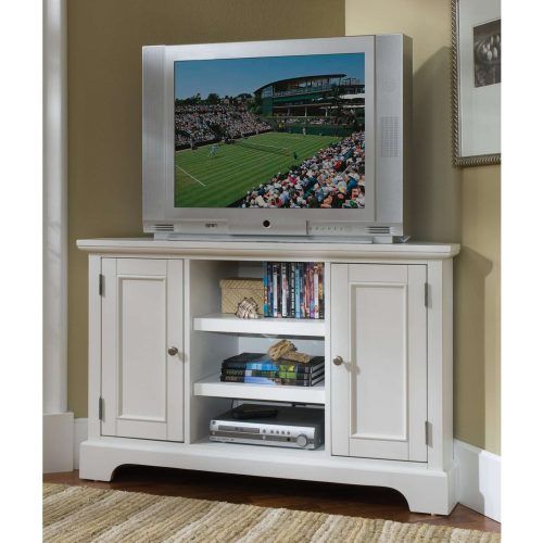 Corner Tv Cabinets For Flat Screens With Doors (Photo 9 of 20)