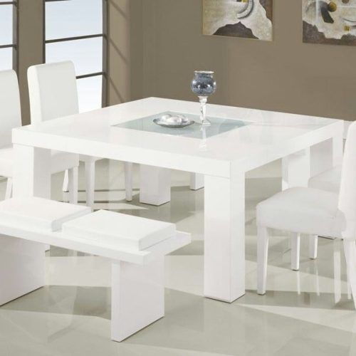 8 Seater White Dining Tables (Photo 20 of 20)