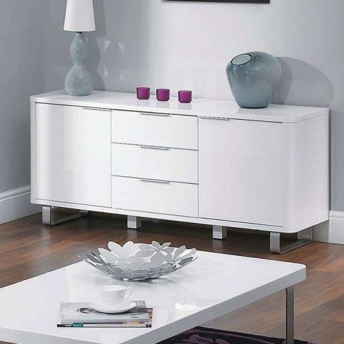 High White Gloss Sideboards (Photo 9 of 20)