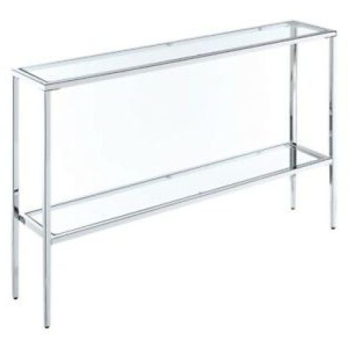 Chrome Console Tables (Photo 14 of 20)