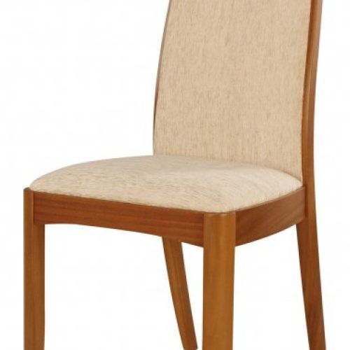 Carlton Wood Leg Upholstered Dining Chairs (Photo 19 of 20)