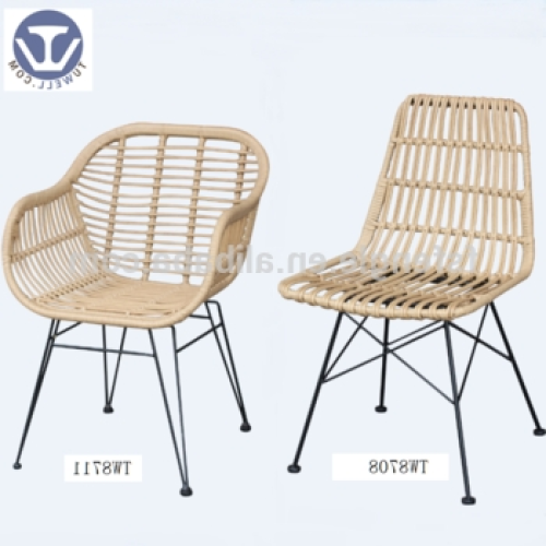 Natural Rattan Metal Chairs (Photo 1 of 20)