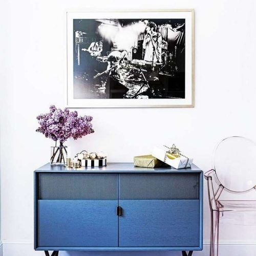 Blue Sideboards (Photo 4 of 20)
