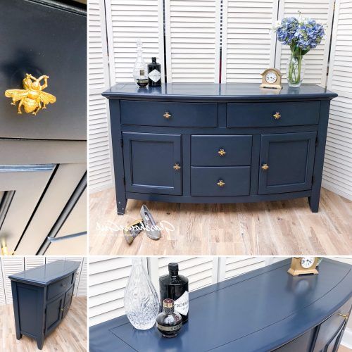 Navy Blue Sideboards (Photo 8 of 20)