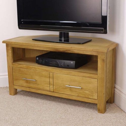 Wooden Corner Tv Cabinets (Photo 2 of 20)