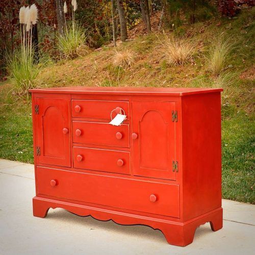 Annie Sloan Painted Sideboards (Photo 9 of 20)