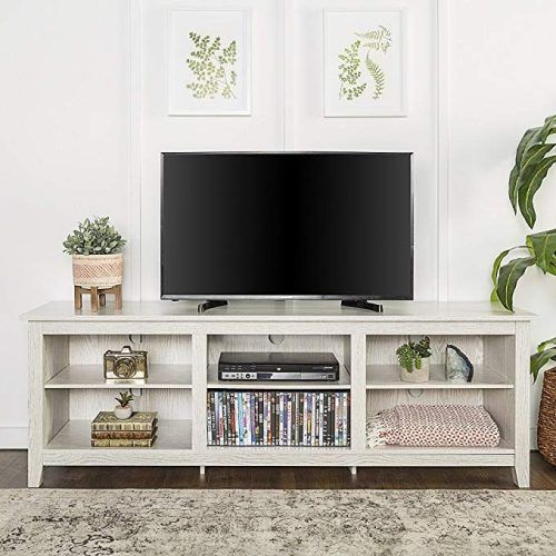 Woven Paths Open Storage Tv Stands With Multiple Finishes (Photo 4 of 20)