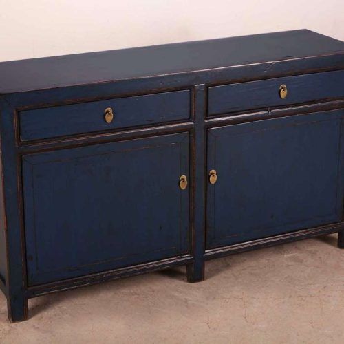 Blue Sideboards (Photo 10 of 20)