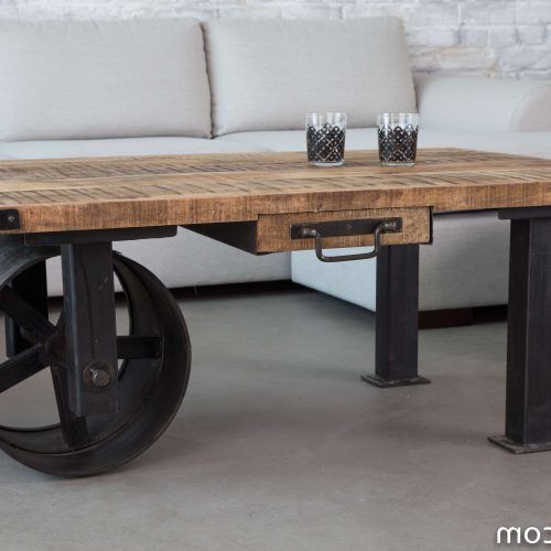 Low Industrial Coffee Tables (Photo 8 of 20)