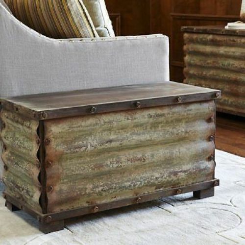 Espresso Wood Trunk Console Tables (Photo 3 of 20)
