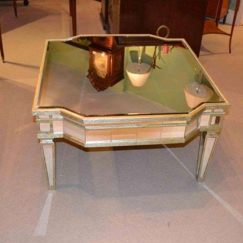 Antique Mirrored Coffee Tables (Photo 5 of 20)