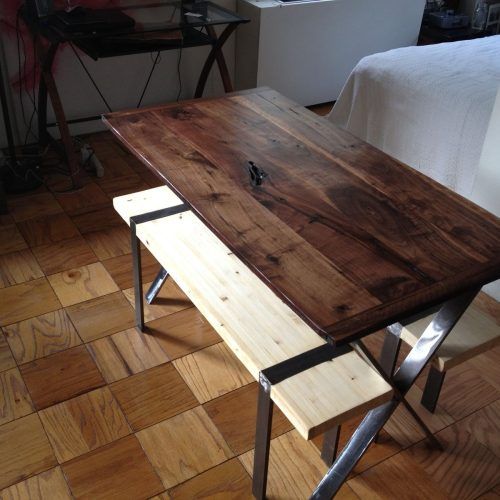 Black And Walnut Dining Tables (Photo 10 of 20)