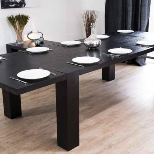 Black Dining Tables (Photo 7 of 20)