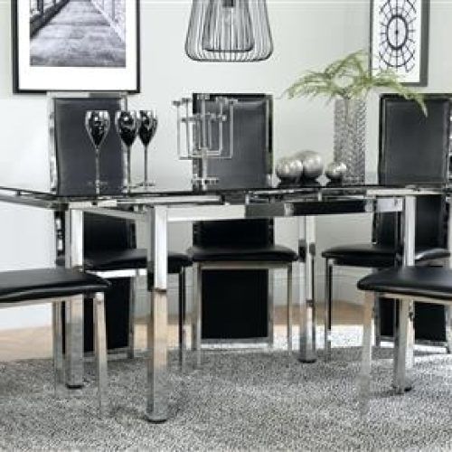 Chrome Dining Tables And Chairs (Photo 9 of 20)