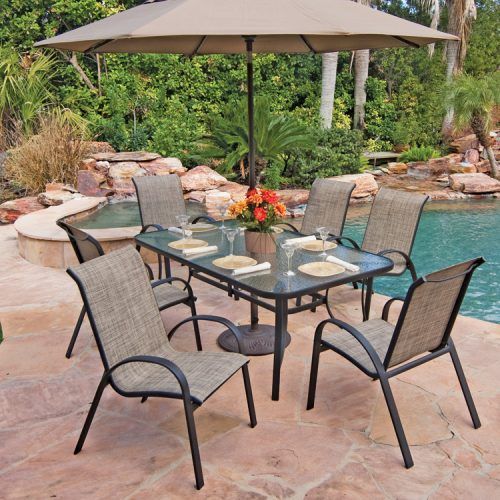 Outdoor Dining Table And Chairs Sets (Photo 17 of 20)