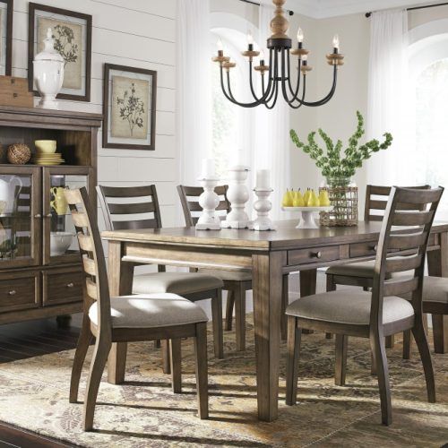 Market 6 Piece Dining Sets With Side Chairs (Photo 5 of 20)
