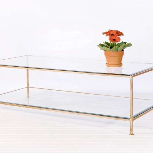 Glass Gold Coffee Tables (Photo 15 of 20)