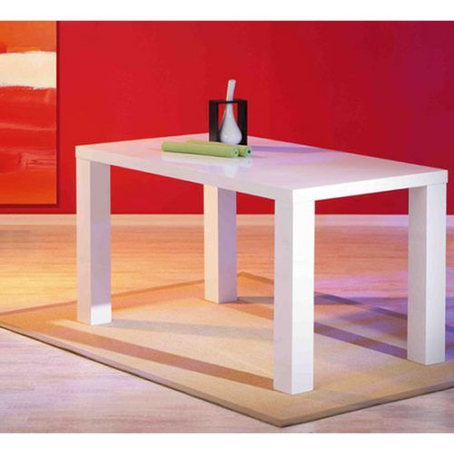 White Gloss Dining Tables 140Cm (Photo 8 of 20)