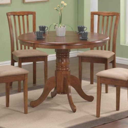 Light Brown Round Dining Tables (Photo 16 of 20)