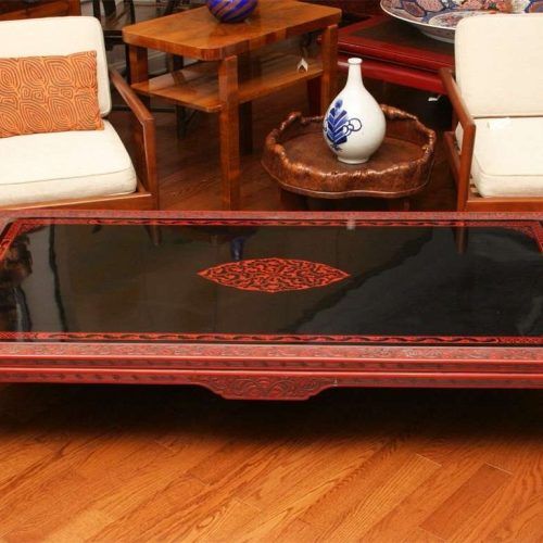 Low Japanese Style Coffee Tables (Photo 10 of 20)