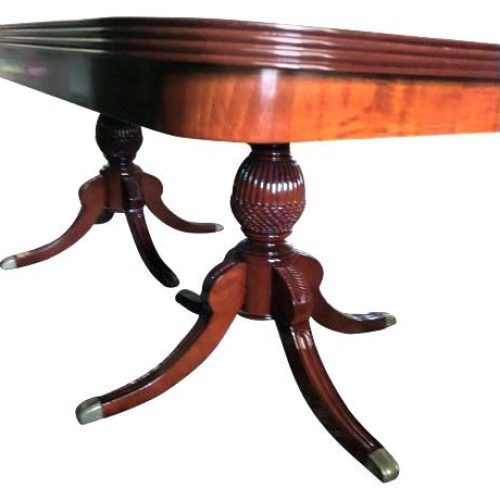 Magnolia Home Double Pedestal Dining Tables (Photo 14 of 20)