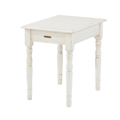 Magnolia Home Scallop Antique White Cocktail Tables (Photo 12 of 20)