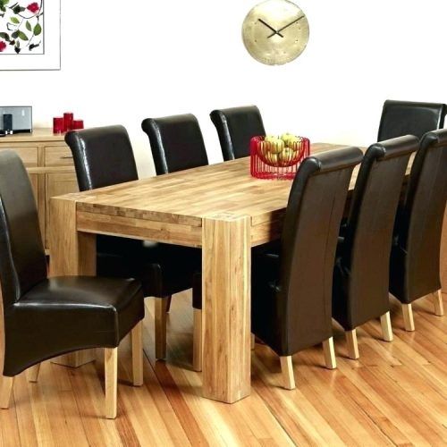 Oak Dining Tables And 8 Chairs (Photo 11 of 20)