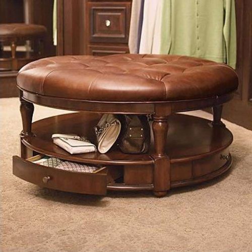 Round Coffee Tables With Drawers (Photo 11 of 20)