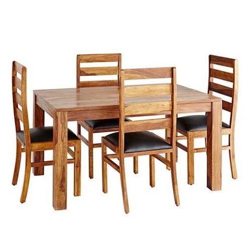 Sheesham Dining Tables And 4 Chairs (Photo 18 of 20)