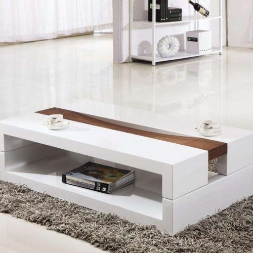 White And Glass Coffee Tables (Photo 20 of 20)