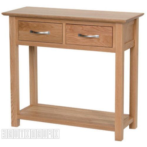 2-Drawer Oval Console Tables (Photo 15 of 20)
