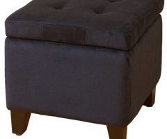 20 Best Brown Leather Square Pouf Ottomans