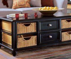 The 20 Best Collection of Coffee Tables with Basket Storage Underneath