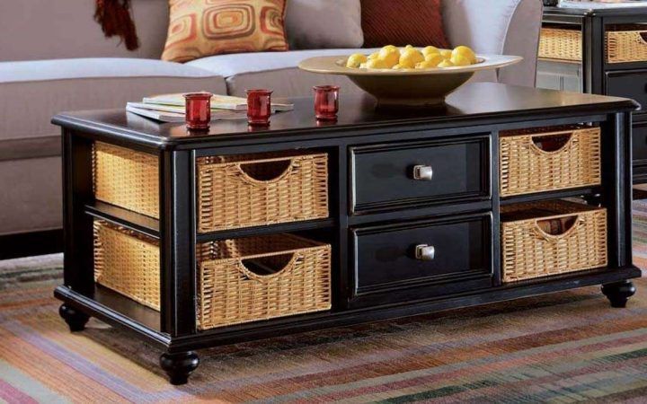 The 20 Best Collection of Coffee Tables with Basket Storage Underneath
