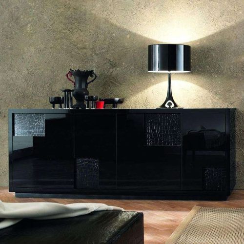 Black Buffet Sideboards (Photo 16 of 20)