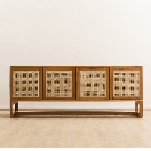 Assembled Rattan Buffet Sideboards (Photo 8 of 20)