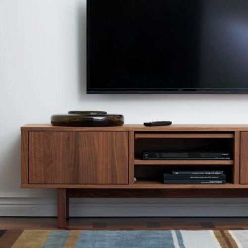 Walnut Tv Cabinets With Doors (Photo 7 of 20)