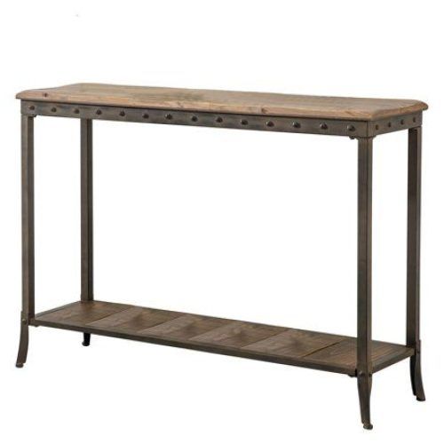Wood Rectangular Console Tables (Photo 4 of 20)
