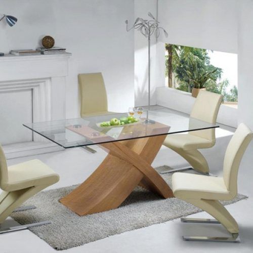 Oak And Glass Dining Tables (Photo 15 of 20)