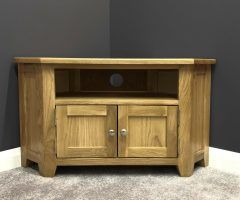 20 Collection of Sidmouth Oak Corner Tv Stands