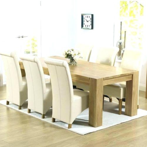 Light Oak Dining Tables And 6 Chairs (Photo 3 of 20)