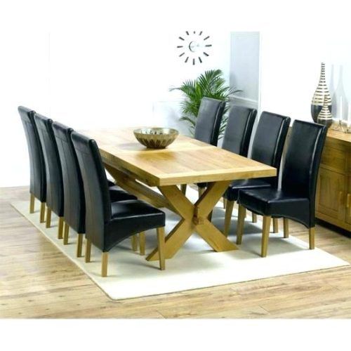 Oak Dining Tables 8 Chairs (Photo 6 of 20)